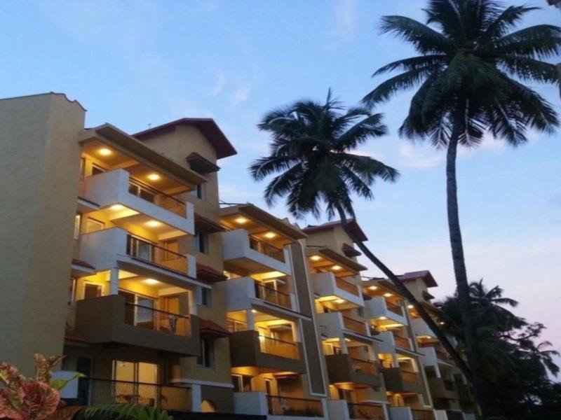 Veera Strand Park Serviced Apartments Calangute Ngoại thất bức ảnh